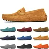 No. # 1511399 Discount hommes chaussures en daim de couleur décontractée rouge gris 551467 vert marron usine de cuir pour hommes 40-44 mode en plein air Chine