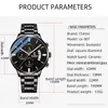 Chenxi Mężczyźni Zegarki Chronograph Top Luksusowy Marka Sport Zegarek Kwarcowy Mężczyźni Wodoodporna Skórzana Wristwatch Relogio Masculino X0524