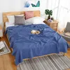 Blankets Areyourshop Premium 100% Cotton Bed Blanket Waffle Multipurpose Towel Quilt 150*200cm