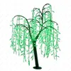 LED Artificial Willow Tree Light Green Rainproof Outdoor Christmas New Year Wedding Party Birthday Lighting Landscape Decoration