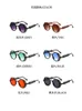 Steampunk Retro Mäns Varumärkesdesigner Round Punk Eyewear Gothic Style 2021 Produkter Kvinnor UV400 Solglasögon