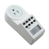 TIMERS EU/US/UK/AU 230V Plug Switch Socket Plug-in Programmerbar timer med klockas sommartid slumpmässig funktion