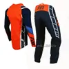 Деликатный Fox Mach Jersey Pants Combo Mountain Bicycle Offroad Mens Mens Dirt Bike Motorbike костюм мотокросс.