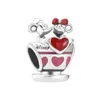 Fit Pandora Charm Bilezik Avrupa Gümüş Charms Boncuk Kristal Turuncu Kalay Kelebek Balık Motosiklet Dangle DIY Yılan Zinciri Kadınlar Için Bileklik Kolye Takı