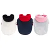 Dog Apparel Pet Hoodie Coat Soft Fleece Warm Puppy Kläder Sweatshirt Vinter för små hundar