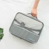 Förvaringspåsar högklassiga 7 st/set resväska arrangör koffer set bagage tvättpåse förpackning set väska för kläder