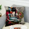 Pillow Case Samurai Tattoo Art 3D Print Cover Sofa Bed Home Decor Pillowcase Bedroom Cushion For Car Couch-1