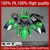 Injektionsmöbler för Kawasaki Ninja ZX 9R 900 CC ZX9 9 R 98-03 Bodywork Kit 25NO.34 ZX900 ZX9R 00 01 02 03 Grön Blå BLK ZX-9R ZX-900 900CC 2000 2001 2002 2003 OEM Bodys