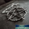 Pentagramma gotico Wiccan Strega Collana pendente Punk Regalo alternativo per migliori amici Nuovi gioielli di moda Prezzo di fabbrica all'ingrosso Design esperto Qualità