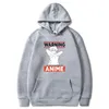 Mäns Hoodies Sweatshirts Ankomst Kawaii Girl Det är inte en tecknad anime Rolig utskrift Hoodie Högkvalitativ Harajuku Sweatshirt