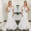 Real Image Русалка свадебное платье Ruched Tulle Ippliqued Кружева Robe de Mariee Custom Made Spaghetti Ремешок Летний Пляж Boho Bride Phawn