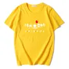 T-shirts pour hommes à la mode été Harajuku homme Horrible ami imprimer 100% coton unisexe à manches courtes t-shirts chemise haut pour femme sweat