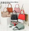 2 sztuk / zestaw Torebka Moda Torebki Ramię Kobiety Tote Torba Z Portfel Piękno Duffel Torebki Casual Designer Messenger Crossbody Torby PU Panie Panie