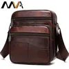Men's Genuine Leather Fashion Small Crossbody Messenger Shoulder Handbags