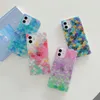 Square Mermaid Scale Pattern Cases For iPhone 12 Pro Max 11 XR XS 7 8 Plus SE2020 Electroplated Gradient Phone Case