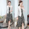 Women Summer Elegant Plus Size Long Sleeve Hollow Out All Match Short Blazers Female Lace Patchwork Office Lady Suits Coats A156 X0721