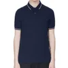 Mens Designer Polo Shirt Mode Broderi Polo Tee Down-Down Business Fashion Casual Short Sleeve