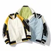 22ss High Street Hoodie Men Jacket Brand Men's Jacket 2021 Mens Fashion New Biker Leather Jacket's Male Letter Coat Winter Fleece Overcoat Jackets Size M-3XL