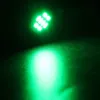 100PCS 12V Green Car Lampor T10 W5W 194 192 168 2825 Wedge 8SMD 1206 LED Byte Lampor Automatisk inredning Läs karta Dome Light
