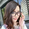 Fashion Sunglasses Frames 2021 Round Woman Glasses Men Trend Myopia Eyeglasses Frame Classic Vintage Design Plastic Transparent Eyewear