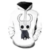 Hollow Knight 3D Prined Hoodies Men/Women Fashion Personality Anime Hoodie Harajuku Yin Yang Zipper Sweatshirts 220114