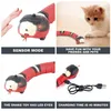 Brinquedos inteligentes para gatos, brinquedos interativos automáticos eletrônicos, cobra teaser, jogo interno, gatinho, brinquedo usb recarregável para s 2110267608778