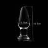 110x30mm Pyrex Glass Butt Plug Anal Dildo Crystal Anus Bead Fake Penis Female Masturbation Male Adult Sex Toy for Gay8685546