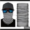 Casquettes De Cyclisme Masques Couleur Unie Bandana Buffs Cache-Cou Bandeau Femmes Hommes À L'extérieur Cagoule Sans Couture Masque Multifonctionnel Écharpe Hea Jyqvx