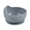 Gebruiksvoorwerp Baby Siliconen Bowl Lepel Set 2 Stks Voeden Scoop Servies Cyclus Food Grade Ins Dish Plate 3333 Q2