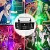 YSH LED Disco Laser Light DMX Mini 9 Eyes RGBW Stage Lighting Effect for DJ Club Bar Decoration Party Lights Projector Lamp H1029