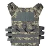 Tactical JPC Molle Vest ao ar livre Portador de paintball Men Men Men Jackets de caça ao Camoflage