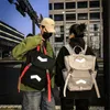 Backpack Mochilas 2021大容量学生バッグのクールな女性の韓国語バージョンの屋外旅行潮の男