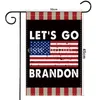 45cmx30cm Låt oss gå Brandon Garden Flag för Trump President Val Flags