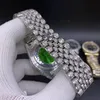 Fashion Full Diamond Color arabe numérique Regarder les femmes 039s 36 mm Sky Star Luxury Automatique Bracelet mécanique Watch3839226