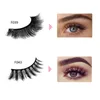 Handaiyan 3D Mink 속눈썹 포장 상자 개별 확장 재사용 Criss Cross Thick 메이크업 False Eyelashes5284361