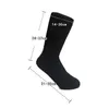 Chaussettes de sport chauffantes électriques, alimentées par batterie Rechargeable, bottes thermiques, chauffe-pieds USB, pour l'extérieur et l'hiver