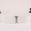Bälten mode stretch wide bälte kvinnor designer cinch för klänning kvinnlig lyxig vit midjeband elastisk röd midja cummerbund 197426279
