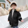 Детская одежда Девушки Зимнее пальто Parka Real Fur Wirewwear для детей Новые Детские Зимние Куртка и Пальто TZ685 H0910