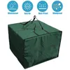 Storage Bags Heavy Duty Waterproof Patio Furniture Cover Rectangular Garden Rain Snow Outdoor For Sofa Table Chair Wind-Proof Bag