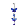 D0088 Gun Belly Navel Button Ring Mélange Couleurs012345671186353