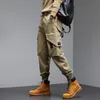 Pantaloni da uomo Uomo Cargo Casual Moda maschile Streetwear Taglie forti Pantaloni tinta unita Uomo Multi tasca Slim 2022