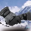 Rękawice narciarskie Zagęszczone antypoślizgowe Mężczyźni Ekran Dotykowy Zima Utrzymuj Ciepły Oddychający Wiatroodporny Motocykl Ochronnika Ochronna