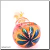 Seven Leaf Grass Glass Pipes Heady Dab Pipe Nice Tobacco for Smoking High Quality
