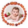 Strand Beaded Strands High Quality Natural Amber Baby Bracelet Infant Children DIY Irregular Jewelry Handmade Wristband Gift Raym22