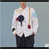 Abbigliamento da uomo Abbigliamento Drop Delivery Incerun Moda Uomo Camicia stampata Patchwork 2021 Manica lunga Risvolto divertente Camicie hawaiane casual Marca Cam