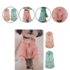 Soft Warm Pet Jackets Designers Roupas para Cães Inverno Vestuário Luxurys Sublimação Impressão Animais de Estimação Hoodie para Cães Pequenos Yorkshire P321W