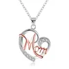 2022 Mother's Day Necklace Fashion Mom Accessories Letter Love Charms Pendant Necklace Gift For Women Wife