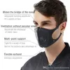 Alt Fiyat! Siyah Sünger Ağız Maskeleri Anti Toz Yıkanabilir Yüz Ağız Kapak Kullanımlık PM2.5 Maske Açık Seyahat Koruma Maskeleri Ile Nefes Vana FY0002