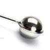 NEWStainless Steel Tea Strainer Telescopic Push Tea Infuser Ball Loose Leaf Herbal Filter Home Kitchen Bar Drinkware Tool RRE11636