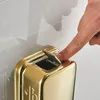 Flytande tvål dispenser luxuy guld väggmonterad hand badrum schampo box grossist och detaljhandel 500/800 / 1000 ml